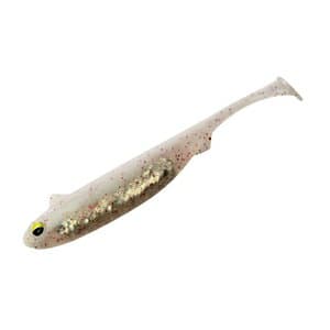 Magbaite Snatchbite Shad 4 inch 05 Ginhara White