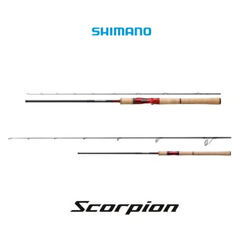 Shimano Scorpion 1631FF-2 One & Half Two-Piece Baitcasting Model