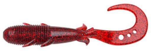 Ecogear Kijihata Grub 4 inch 372 Sanriku Ryas Red II