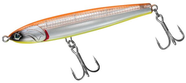 Daiwa Offshore Plug Drift Flicker Laser Impact 90S-LI LI Orange Back Chartberry