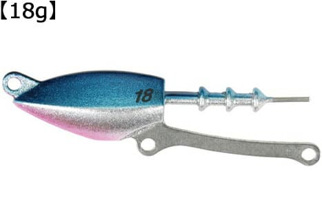DUO Beach Walker Sparrow Head 18g UV Blue Pink