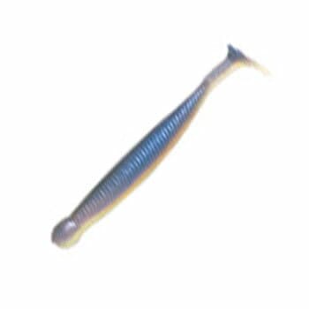 Ecogear Grass Minnow S 101 Pearl White × Blue Pearl Back