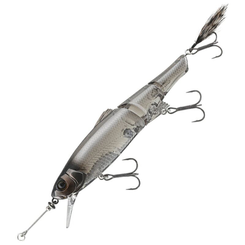 Jackall Sleek Mikey Alabama Custom 90mm Stealth Smoke Shad