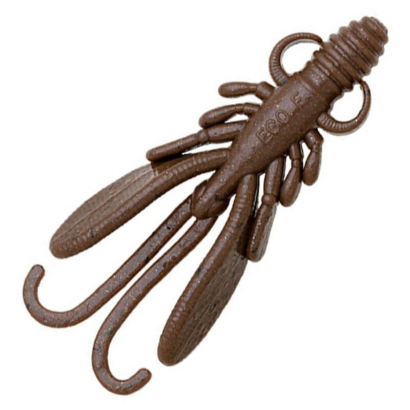 Ecogear Jukusei Aqua Bug Ants 3.3 inch J19 Brown Crab