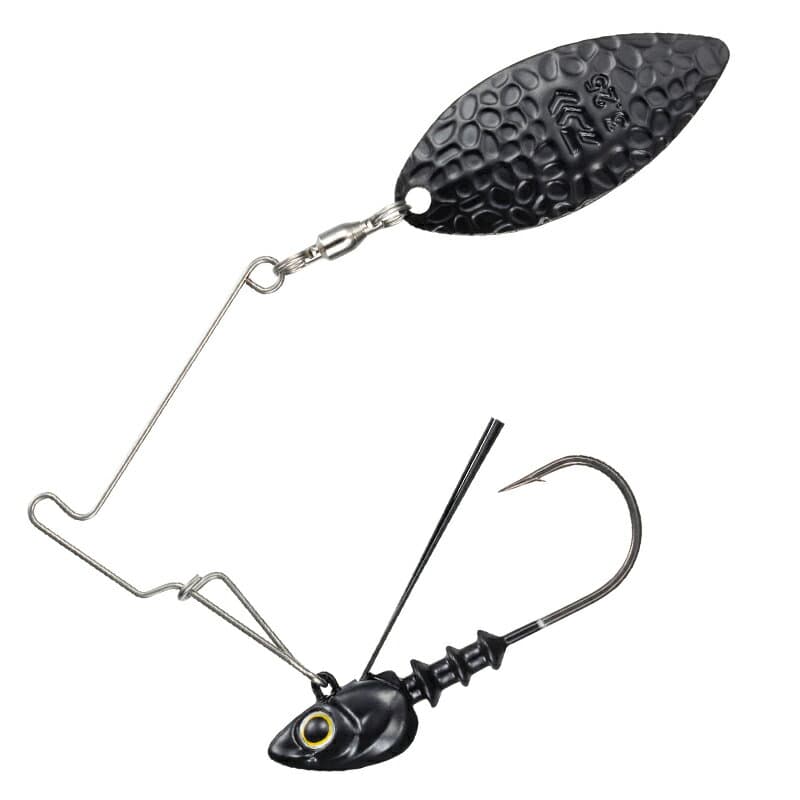 Daiwa Bass Lure BH Jig Spinner 3.5g Black