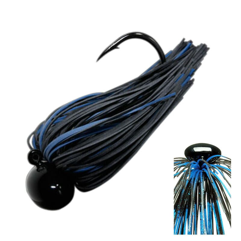 Deps Super Head Lock Jig 1/2oz #52 Blue Black