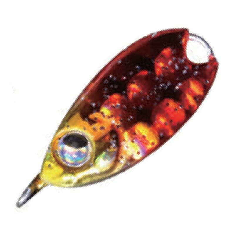 Rudie's 魚子メタルひらり 2.5g アカキンラメ