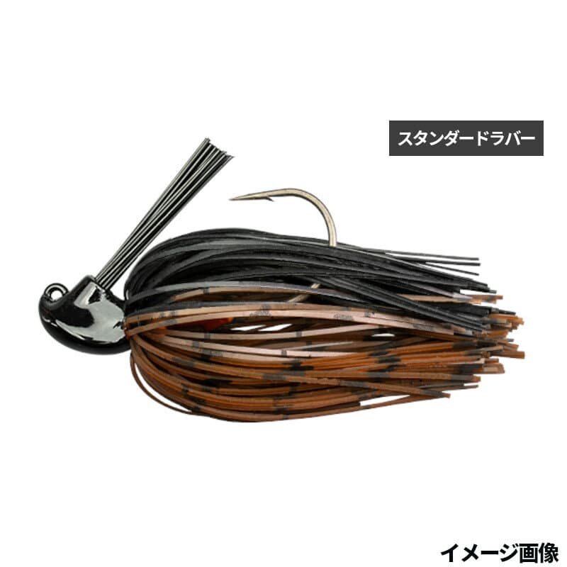 Jackall Anarchy Standard Rubber Model 9g Black Brown