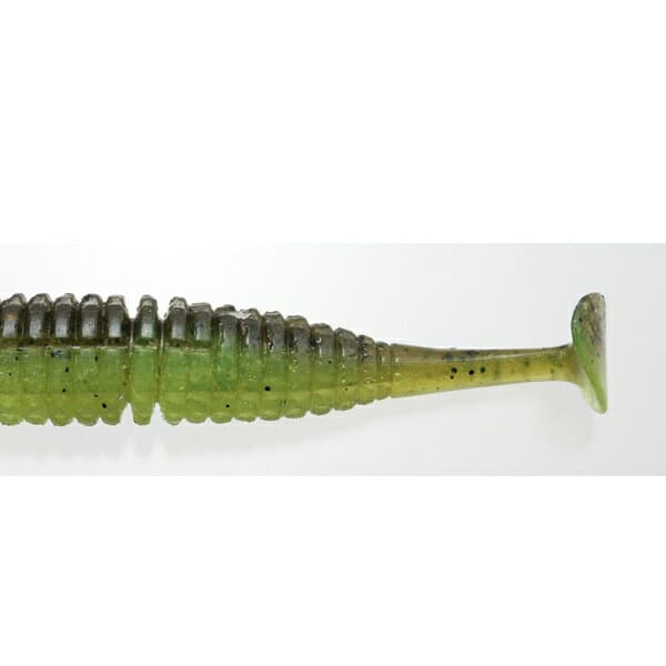 Issei Caramel Shad 3.5 inch #10 Guripan/Chart