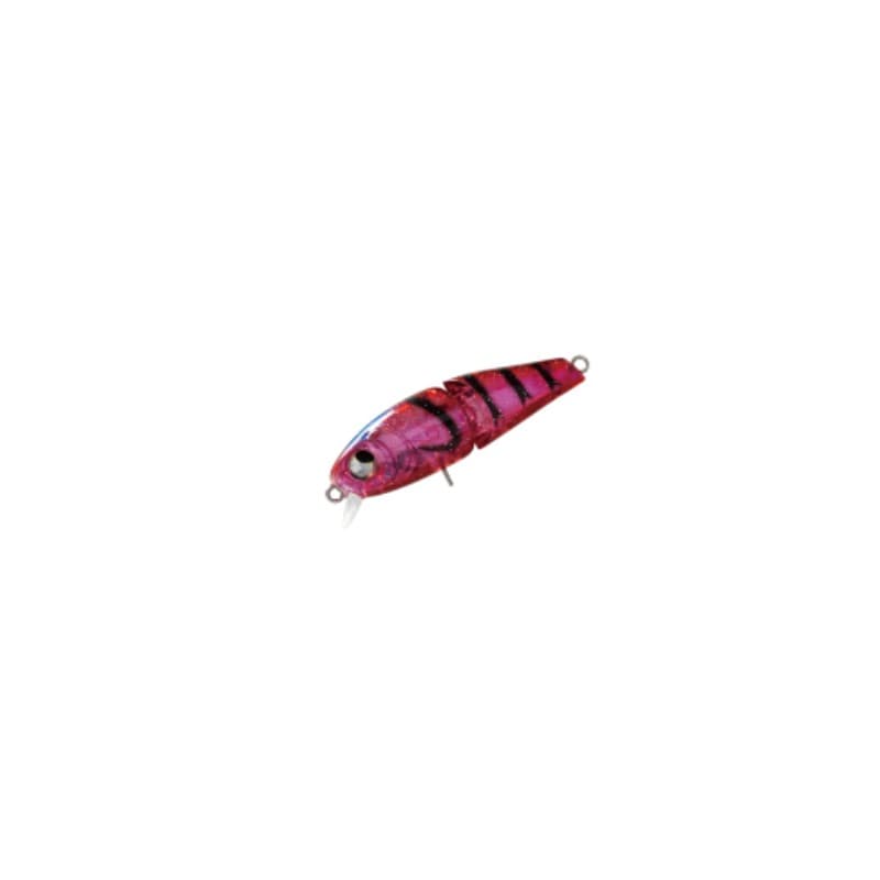 Rudie's Meba Minnow JT Sinking Red Shrimp Silver Lame