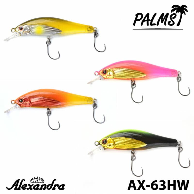 Palms Alexandra AX-63HW 63mm Sinking Minnow